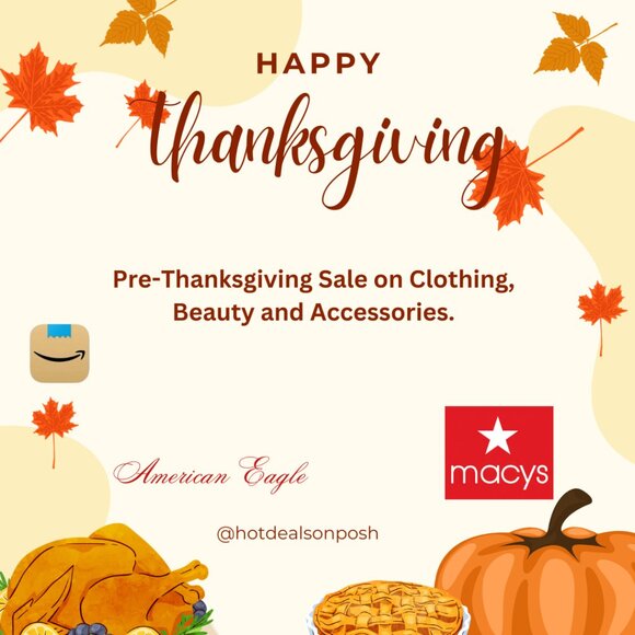 Amazon Accessories - Pre-Thanksgiving Sale on Clothing, Beauty and Accessories for the Family Amazon
